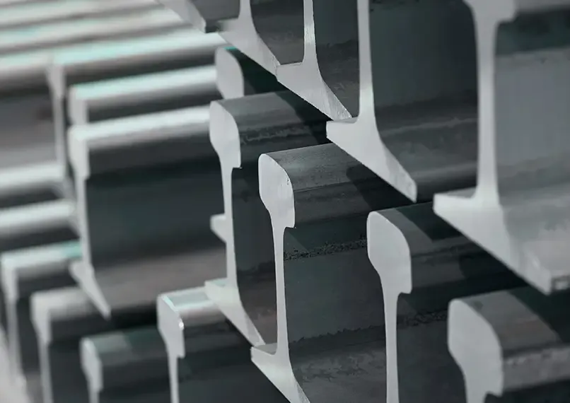 8 کلوگرام لائٹ اسٹیل ریل 6 میٹر معیاری