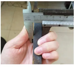 9/16 × 5-1}/2 '' ریلوے ڈاگ اسپائک ریل کیل