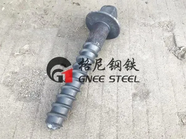 ریلوے اسکوائر ہیڈ سکرو اسپائکس